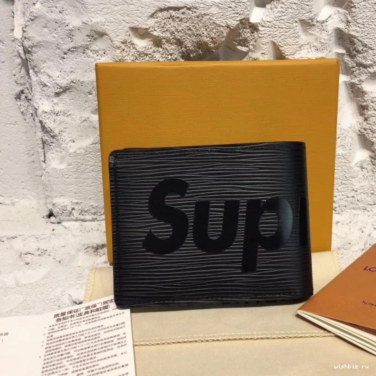 WIS supreme wallet Vuitton Louis pocket 1004